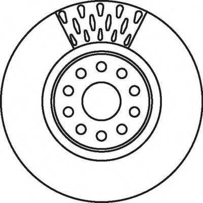 Imagine Disc frana BENDIX 562085BC