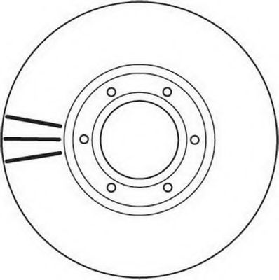 Imagine Disc frana BENDIX 562105BC