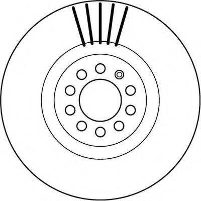 Imagine Disc frana BENDIX 562132B