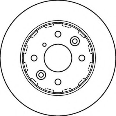 Imagine Disc frana BENDIX 562210BC