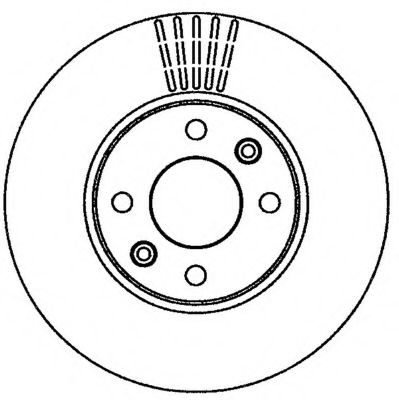 Imagine Disc frana BENDIX 562268B