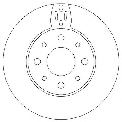 Imagine Disc frana BENDIX 562296BC