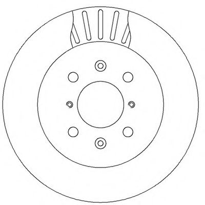 Imagine Disc frana BENDIX 562308B