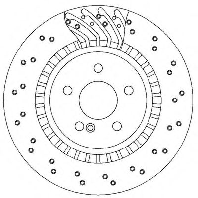 Imagine Disc frana BENDIX 562400B