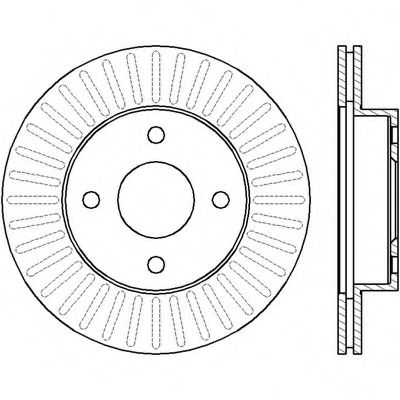 Imagine Disc frana BENDIX 562426B