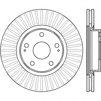 Imagine Disc frana BENDIX 562430B