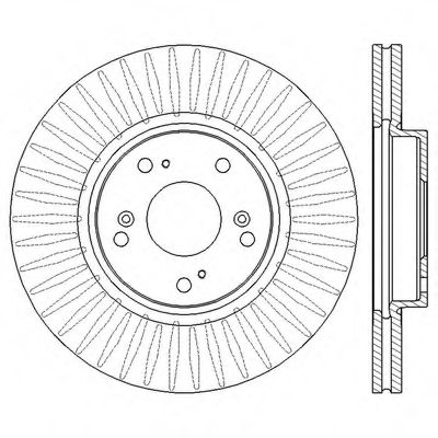 Imagine Disc frana BENDIX 562546BC