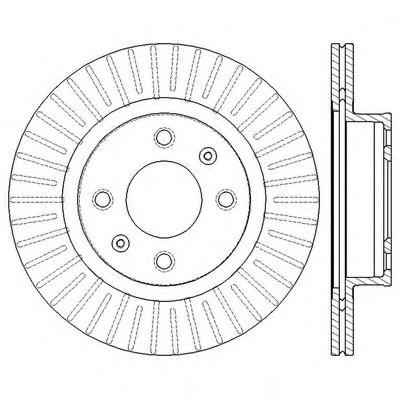 Imagine Disc frana BENDIX 562555BC