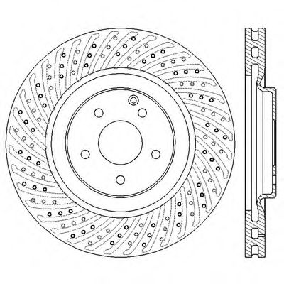 Imagine Disc frana BENDIX 562569BC