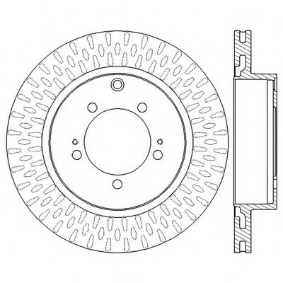 Imagine Disc frana BENDIX 562571BC