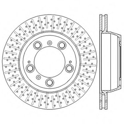 Imagine Disc frana BENDIX 562585BC