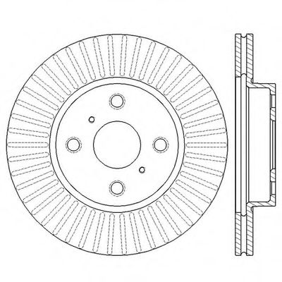 Imagine Disc frana BENDIX 562602BC