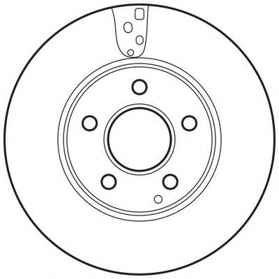 Imagine Disc frana BENDIX 562637BC