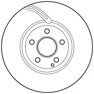 Imagine Disc frana BENDIX 562647BC