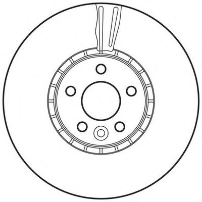 Imagine Disc frana BENDIX 562672BC