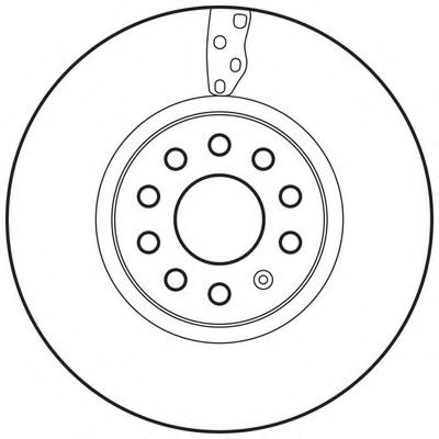 Imagine Disc frana BENDIX 562688BC