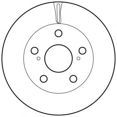 Imagine Disc frana BENDIX 562724BC