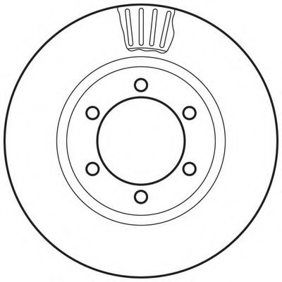 Imagine Disc frana BENDIX 562743BC