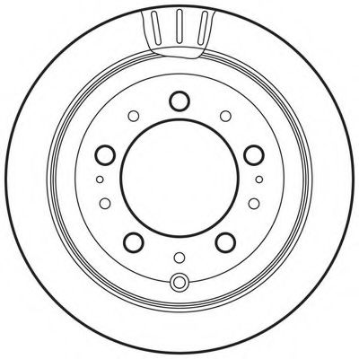 Imagine Disc frana BENDIX 562744BC