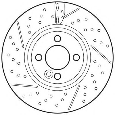 Imagine Disc frana BENDIX 562745BC