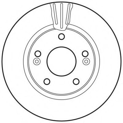 Imagine Disc frana BENDIX 562789BC