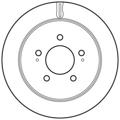 Imagine Disc frana BENDIX 562804BC