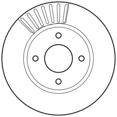 Imagine Disc frana BENDIX 562811BC