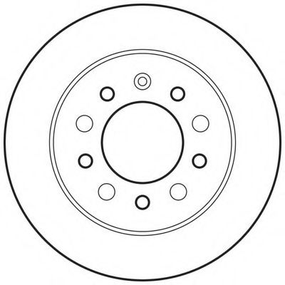 Imagine Disc frana BENDIX 562816BC