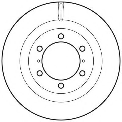 Imagine Disc frana BENDIX 562828BC