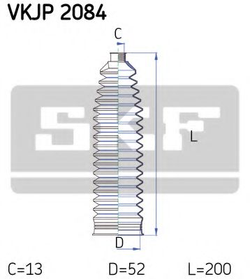 Imagine Ansamblu burduf, directie SKF VKJP 2084