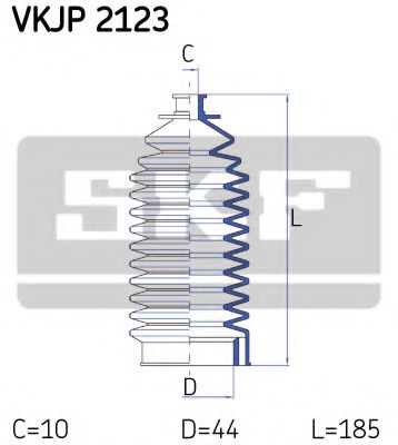 Imagine Ansamblu burduf, directie SKF VKJP 2123