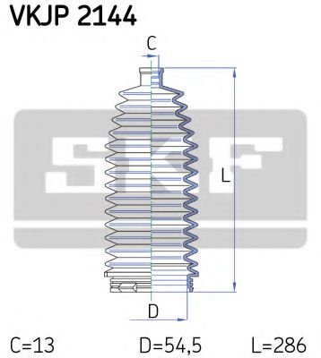 Imagine Ansamblu burduf, directie SKF VKJP 2144