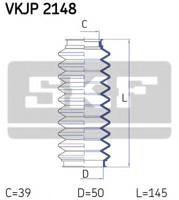 Imagine Ansamblu burduf, directie SKF VKJP 2148