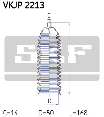 Imagine Ansamblu burduf, directie SKF VKJP 2213