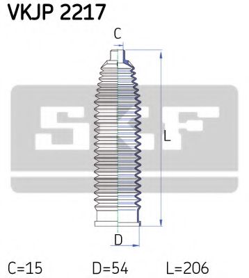 Imagine Ansamblu burduf, directie SKF VKJP 2217