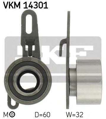 Imagine rola intinzator,curea distributie SKF VKM 14301