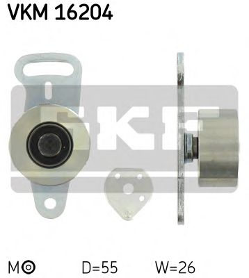 Imagine rola intinzator,curea distributie SKF VKM 16204