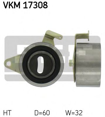 Imagine rola intinzator,curea distributie SKF VKM 17308