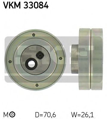 Imagine rola intinzator,curea transmisie SKF VKM 33084