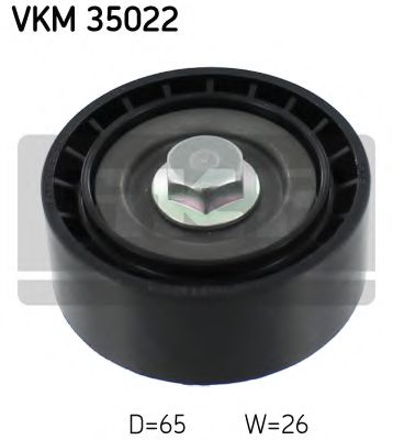 Imagine Rola ghidare/conducere, curea transmisie SKF VKM 35022