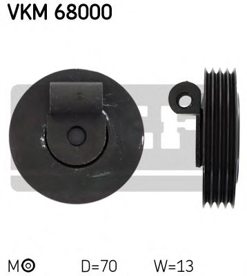 Imagine rola intinzator,curea transmisie SKF VKM 68000