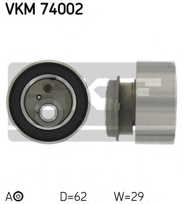 Imagine rola intinzator,curea distributie SKF VKM 74002