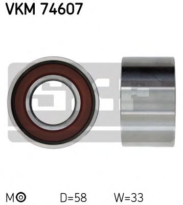 Imagine rola intinzator,curea distributie SKF VKM 74607