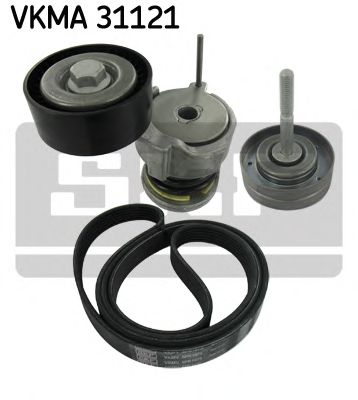 Imagine Set curea transmisie cu caneluri SKF VKMA 31121