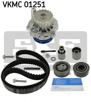 Imagine Set pompa apa + curea dintata SKF VKMC 01251