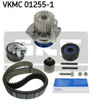 Imagine Set pompa apa + curea dintata SKF VKMC 01255-1