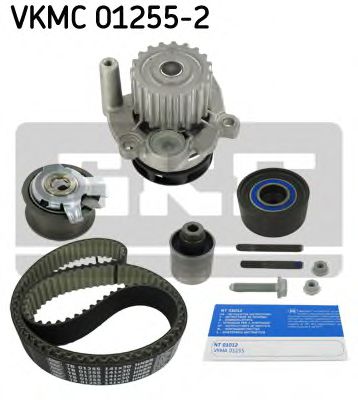 Imagine Set pompa apa + curea dintata SKF VKMC 01255-2