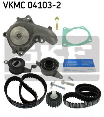 Imagine Set pompa apa + curea dintata SKF VKMC 04103-2