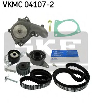 Imagine Set pompa apa + curea dintata SKF VKMC 04107-2