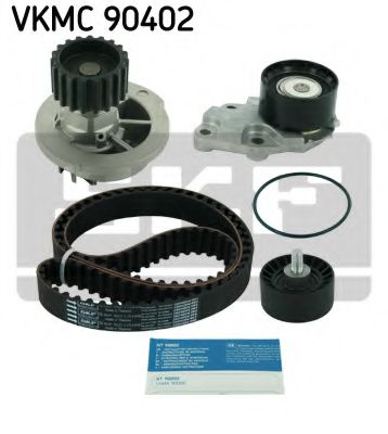 Imagine Set pompa apa + curea dintata SKF VKMC 90402